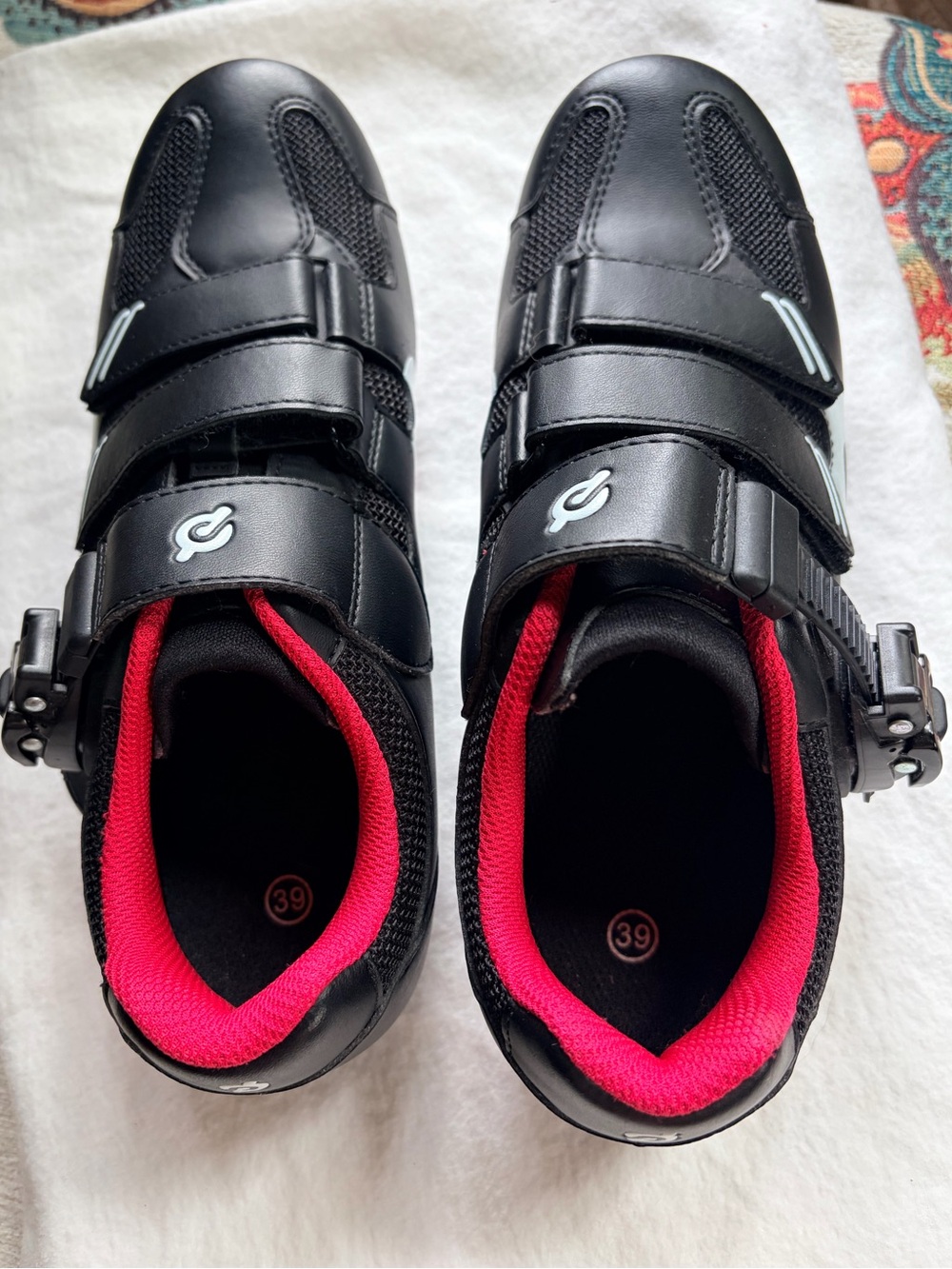Peloton clip in shoes barely worn 39